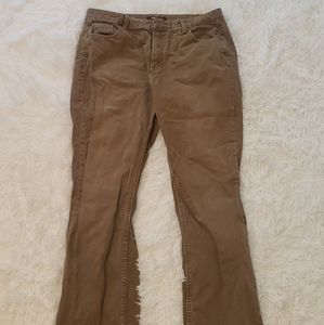 BROWN STRAIGHT JEANS